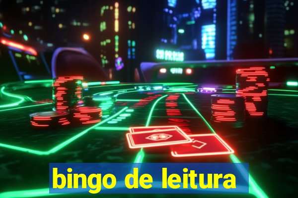 bingo de leitura